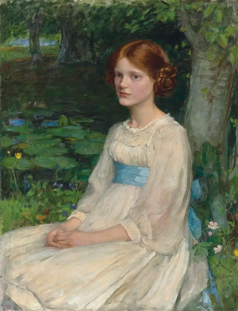 Frøken Betty Pollock - John William Waterhouse