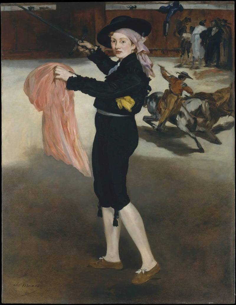 Mlle V. i espada-kostyme - Édouard Manet