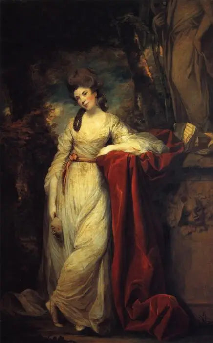 Fru Abington (ca. 1737-1815), som komisk muse - Joshua Reynolds