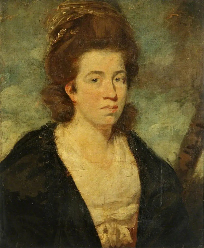 Fru Bower fra Plymouth (?) - Joshua Reynolds
