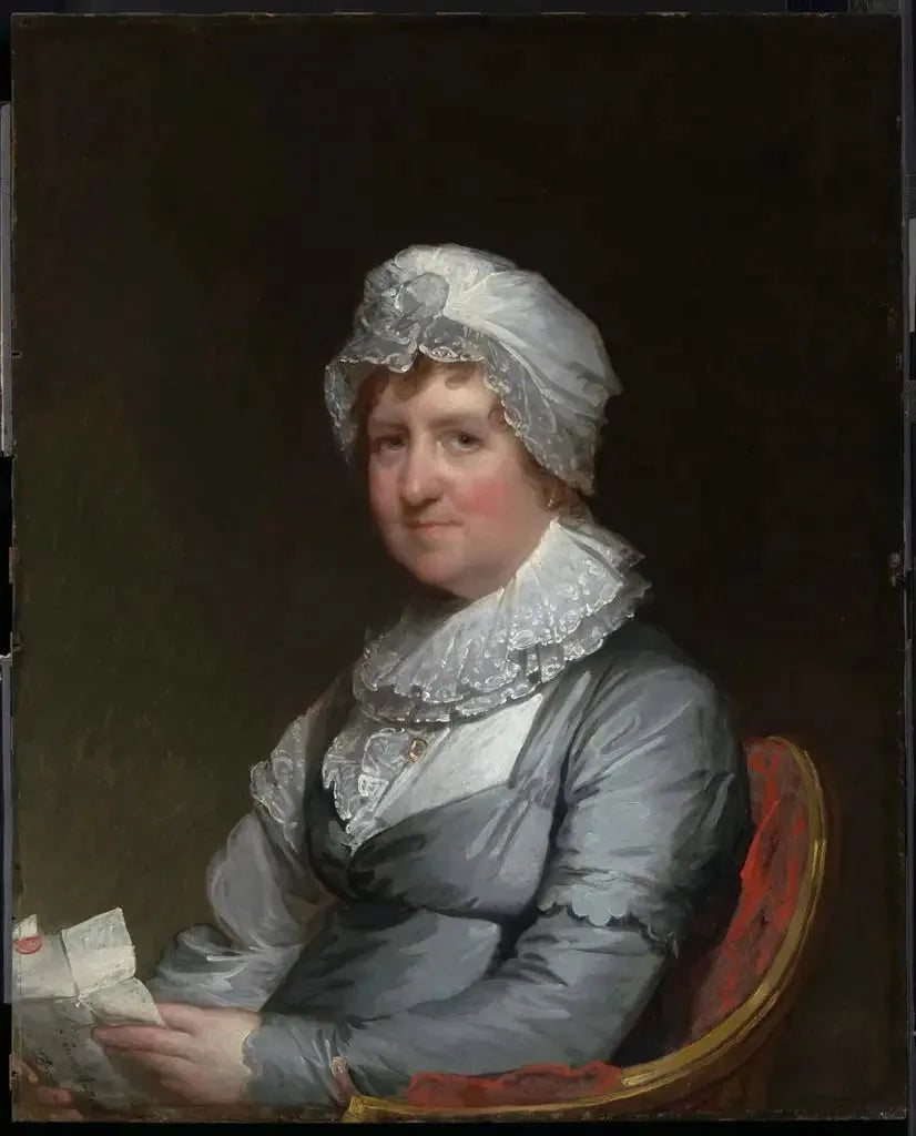 Fru Ebenezer Battelle (Anna Durant) - Gilbert Stuart

Source:
Mme Ebenezer Battelle (Anna Durant) - Gilbert Stuart