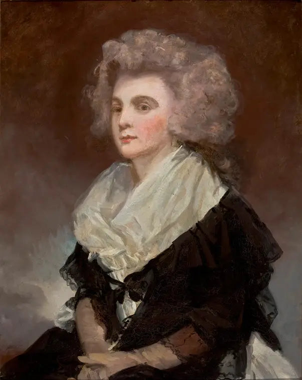 Mme Franck Rolleston - Gilbert Stuart image 1 copie de tableau peinte à la main