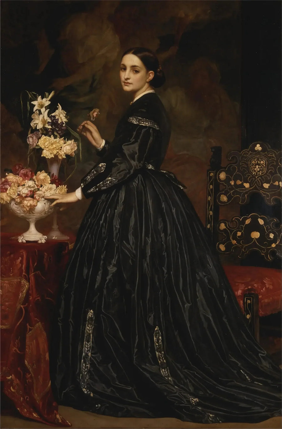Dame James Guthrie - Frederic Leighton

Source:
Mme James Guthrie - Frederic Leighton