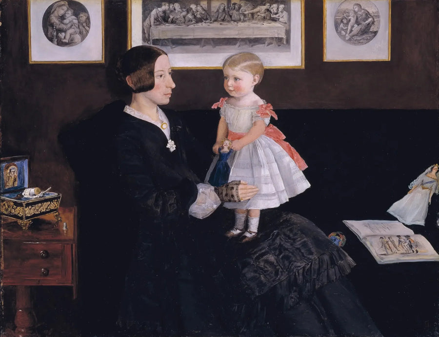 Mme James Wyatt Jr og datteren Sarah - John Everett Millais

Source:
Mme James Wyatt Jr et sa Fille Sarah - John Everett Millais