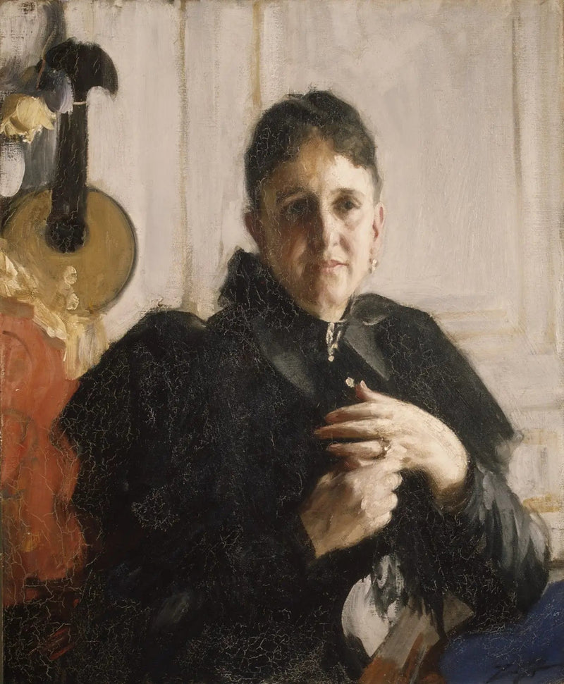 Fru John Crosby Brown (Mary Elizabeth Adams, 1842–1918) - Anders Zorn

Source:
Mme John Crosby Brown (Mary Elizabeth Adams, 1842–1918) - Anders Zorn