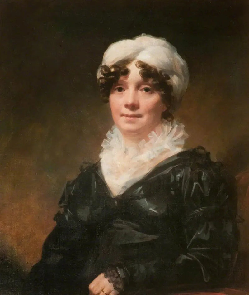 Fru John Hamilton fra Northpark House, Glasgow - Henry Raeburn