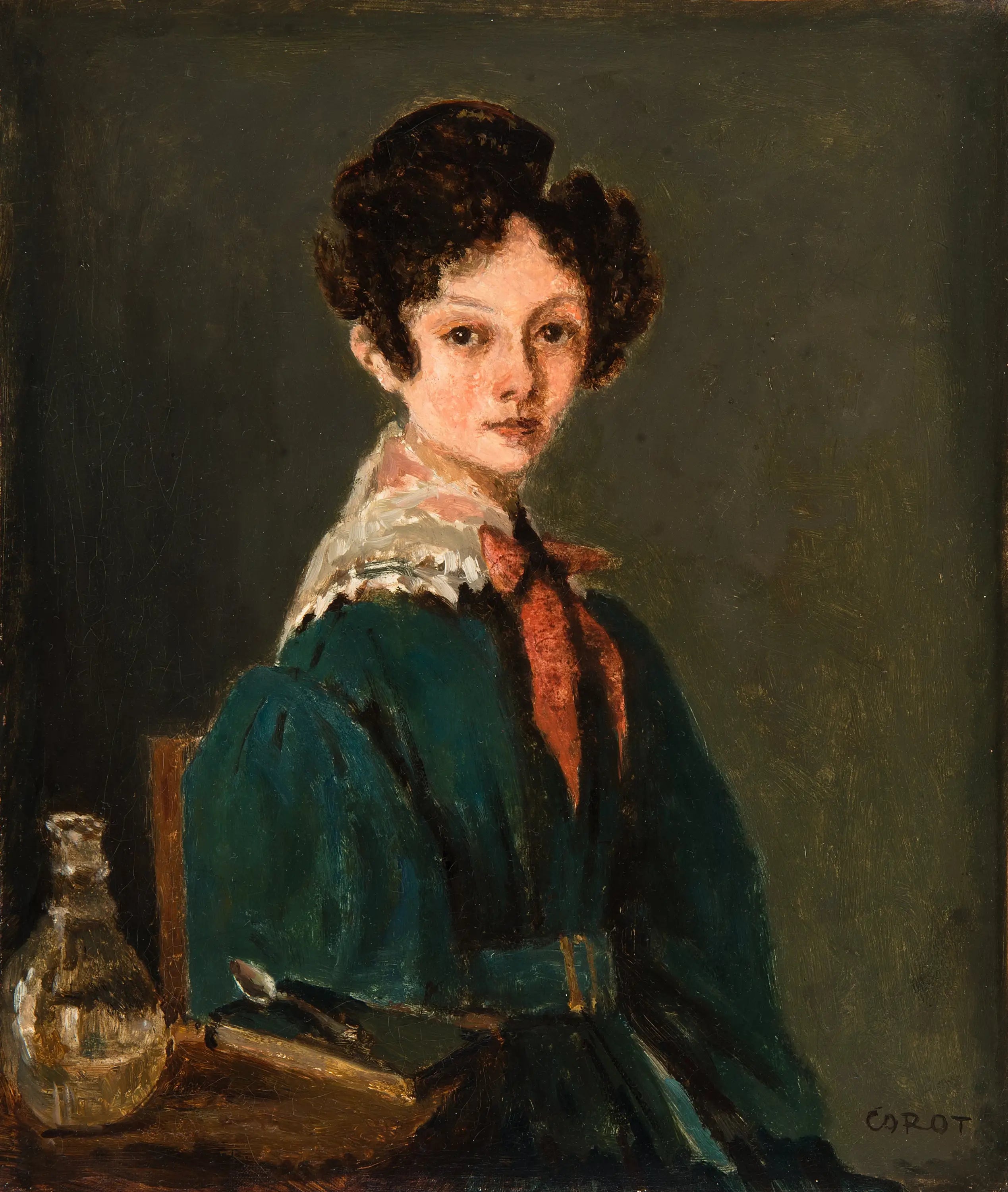 Mme Lemaistre née Blanche Sennegon nièce de Corot (Mme Lemaistre née Blanche Sennegon nièce de Corot) - Jean-Baptiste