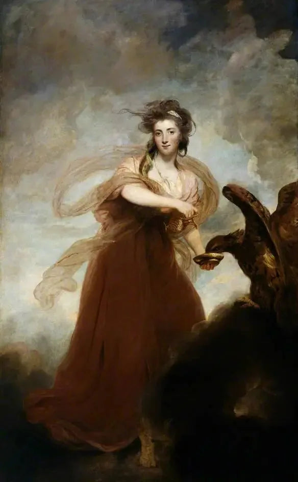 Fru Musters i rollen som Hebe - Joshua Reynolds