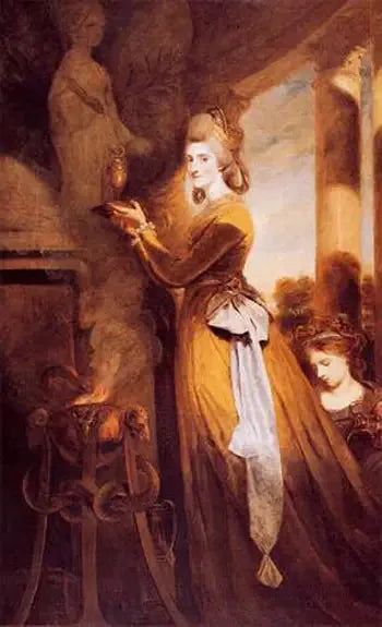 Fru Peter Beckford - Joshua Reynolds