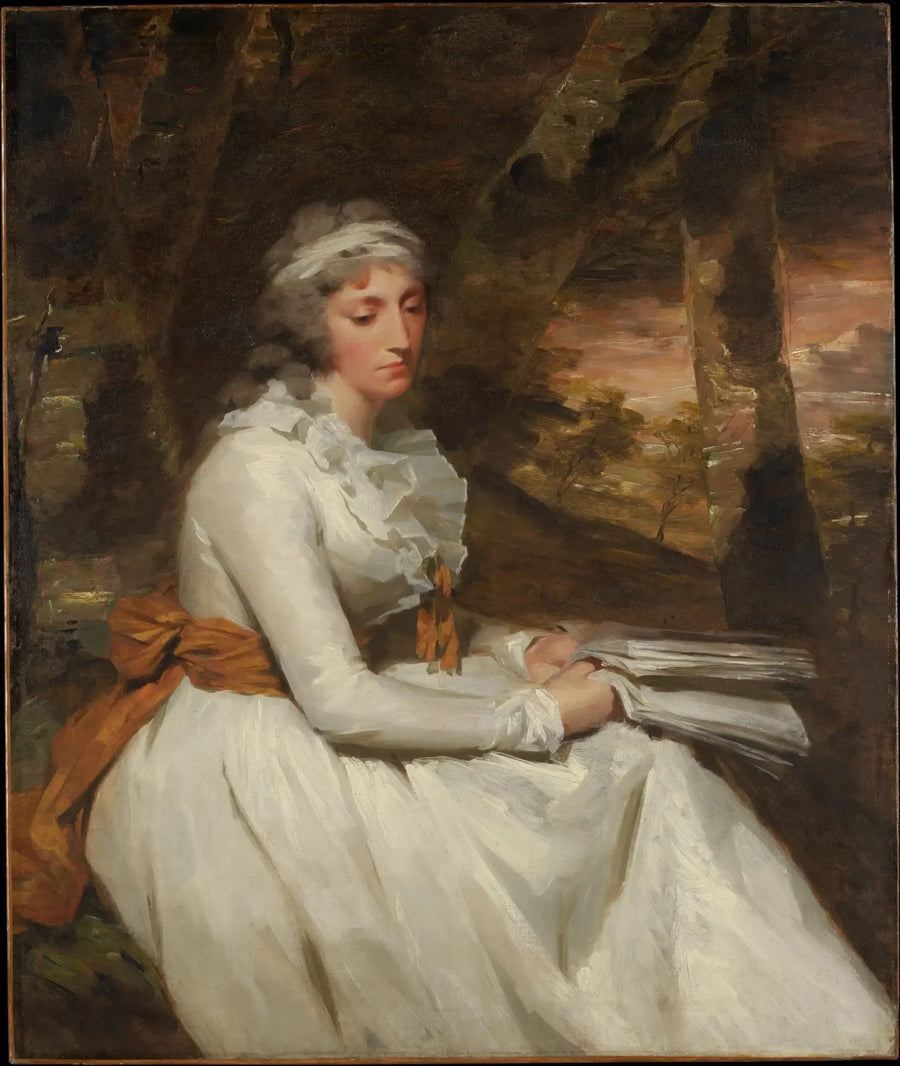 Fru Richard Alexander Oswald (Louisa Johnston, født rundt 1760, død i 1797) - Henry Raeburn