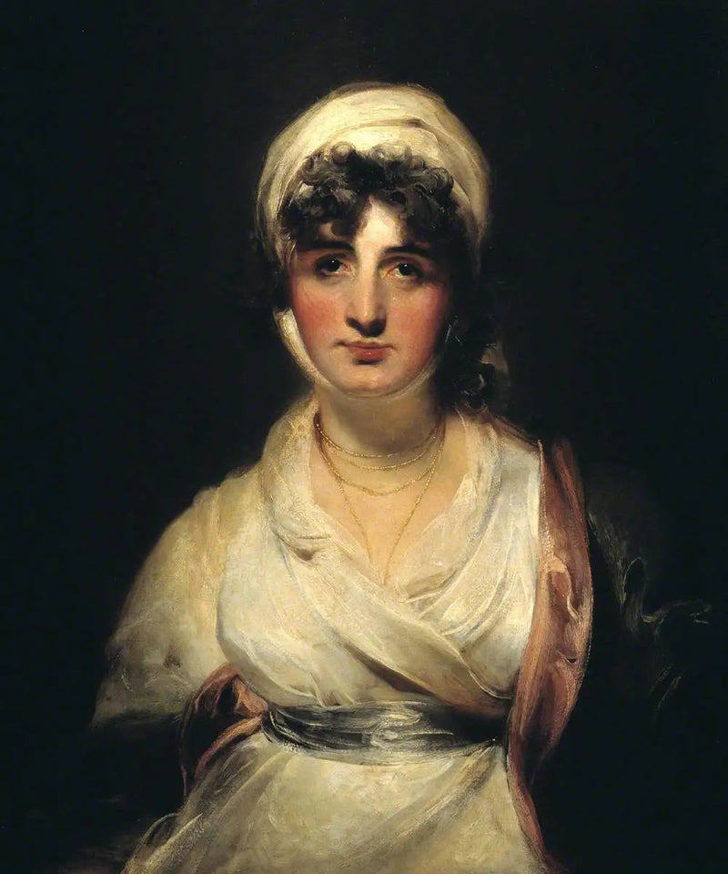 Fru Siddons, ? i rollen som Fru Haller i « Den fremmede » - Thomas Lawrence