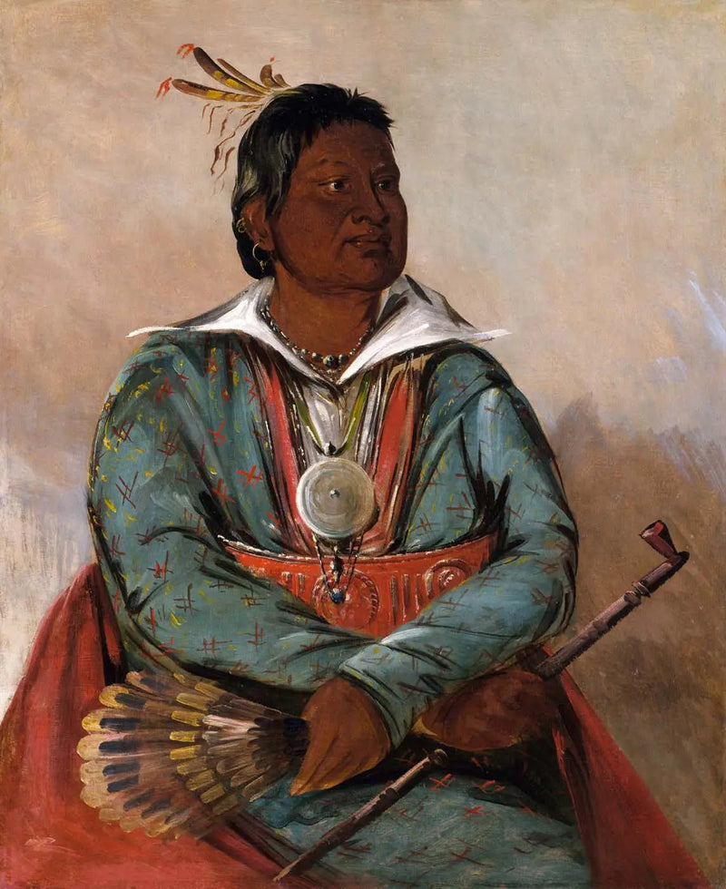 Mó-sho-la-túb-bee, Den som slukker og dreper, Tribuleder - George Catlin

Source:
Mó-sho-la-túb-bee, Celui qui éteint et tue, Chef de la tribu - George Catlin