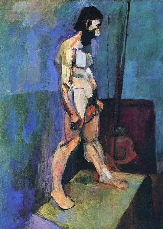 Mannlig modell - Henri Matisse