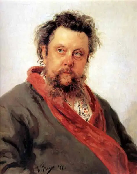 Modeste Moussorgski - Ilya Repin - Alpha Reproduction