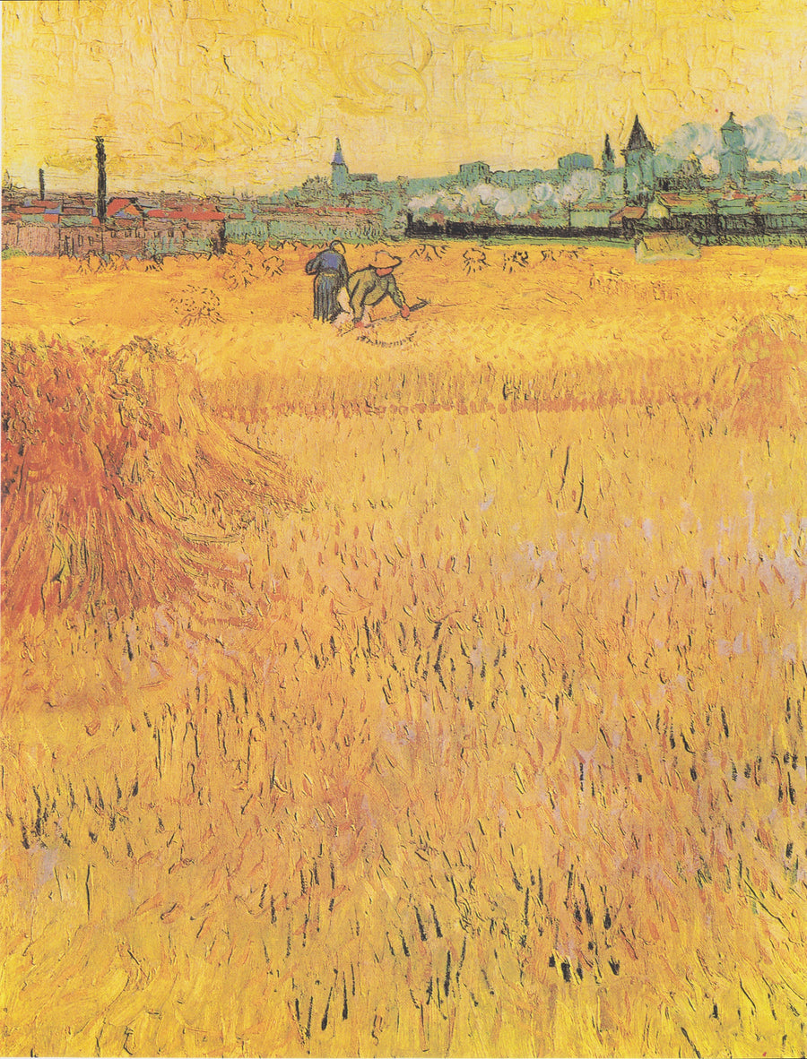 Kornhøsterne - Vincent van Gogh