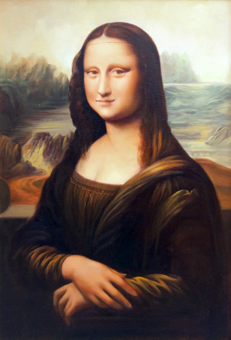 Mona Lisa - Alpha Reproduksjon  | 45 x 65 cm