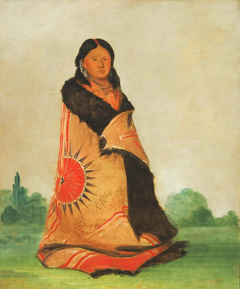 Mong-shóng-sha, Bøyd sol, hustru til storhøvdingen - George Catlin

Source:
Mong-shóng-sha, Saule courbé, épouse du Grand Chef - George Catlin
