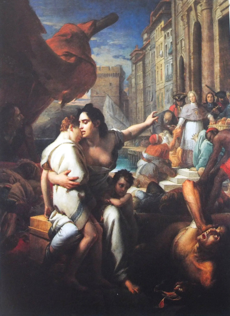 Biskop av Belzunce under pestepidemien i 1721 i Marseille - François Gérard

Source:
Monseigeur de Belzunce pendant la peste de 1721 à Marseille - François Gérard