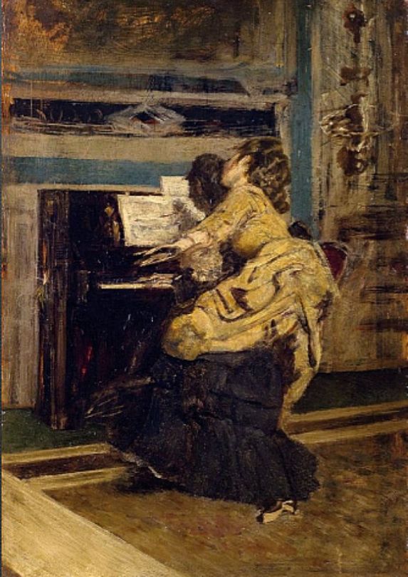 Herre ved pianoet - Giovanni Boldini