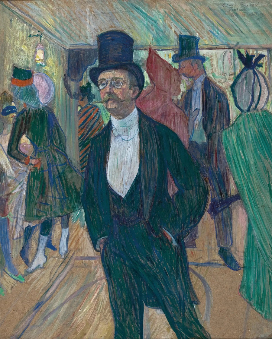 Herr Fourcade - Henri de Toulouse-Lautrec