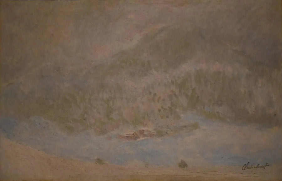 Mount Kolsaas, snøstorm W1417 - Claude Monet