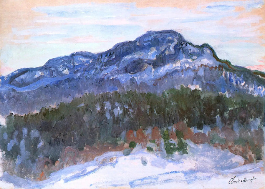 Kolsås-fjellet - Claude Monet