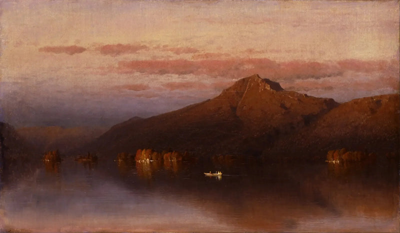 Montagne Whiteface fra Lake Placid - Sanford Robinson Gifford