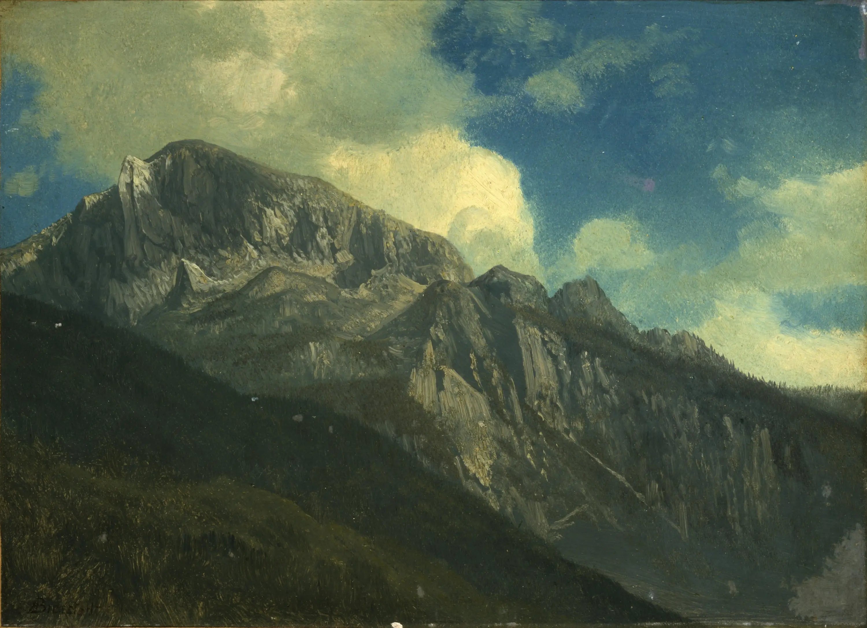 Montagnes - Albert Bierstadt - Alpha Reproduction