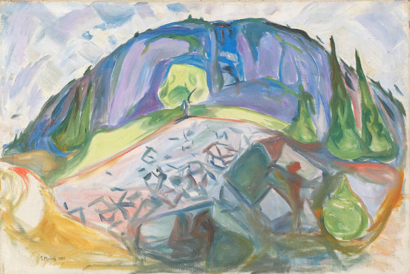 Fjell - Edvard Munch