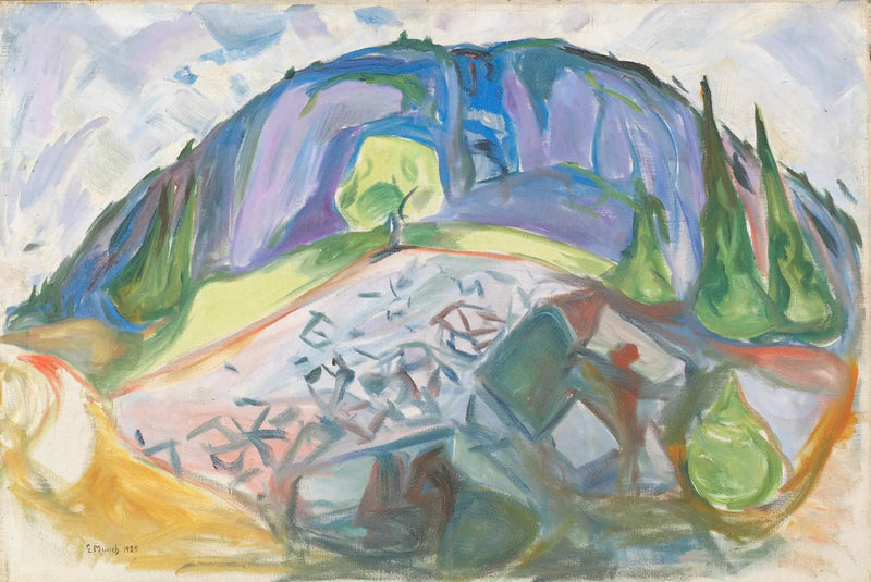 Fjell - Edvard Munch