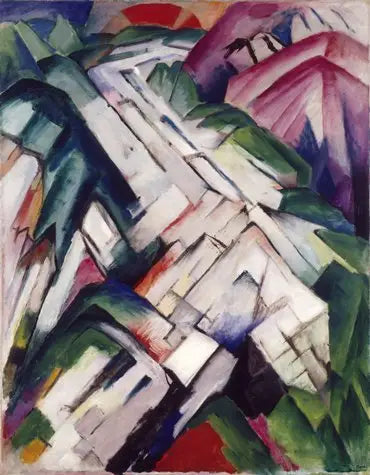 fjell - Franz Marc