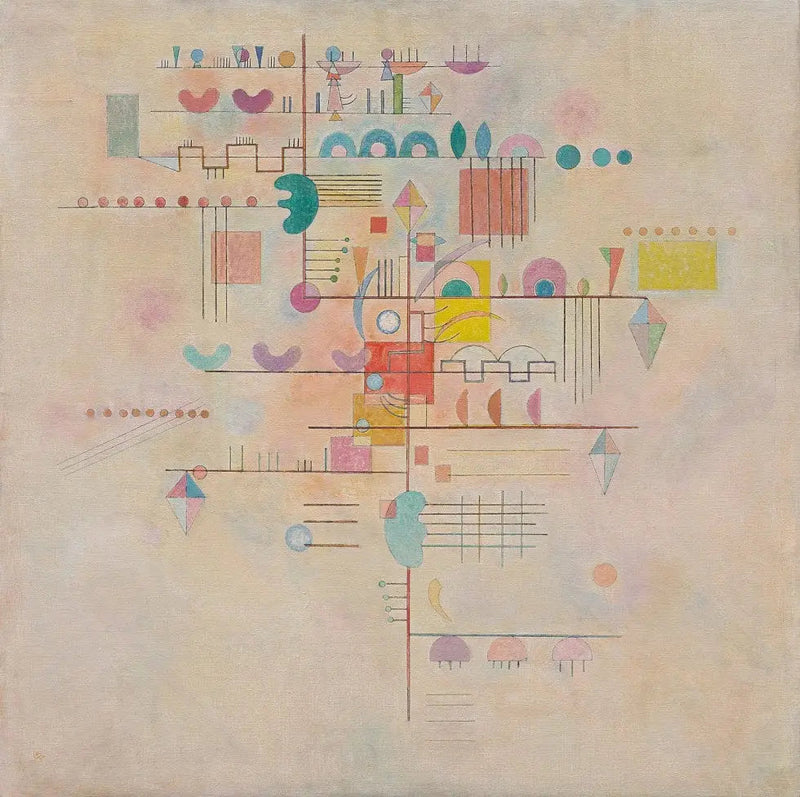 Grasiøs oppstigning - Vassily Kandinsky