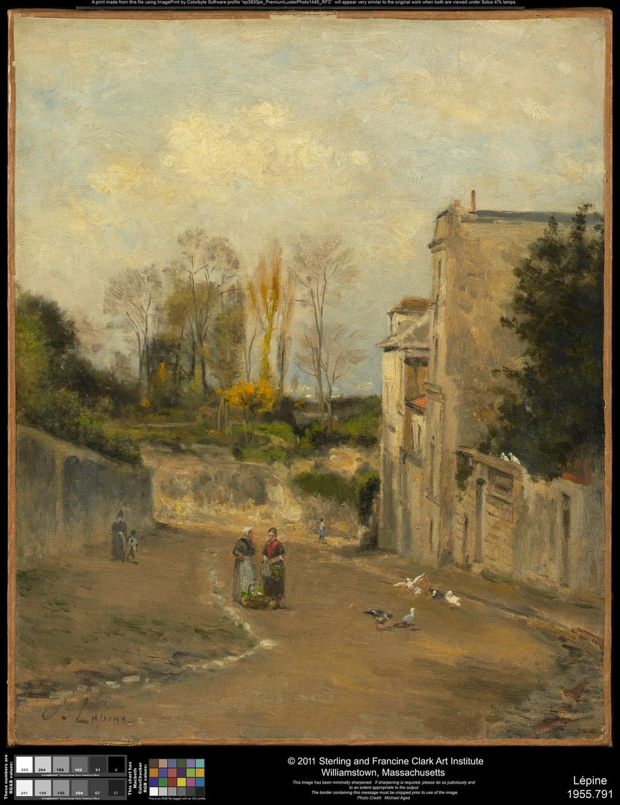 Montmartre. Gaten Cortot - Stanislas Lépiné