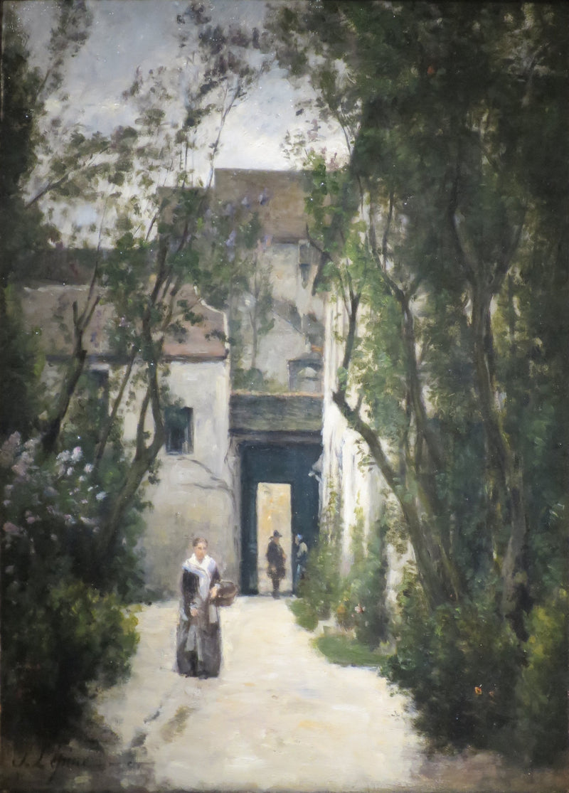 Montmartre. En gård i Fontenelle-gaten - Stanislas Lépiné