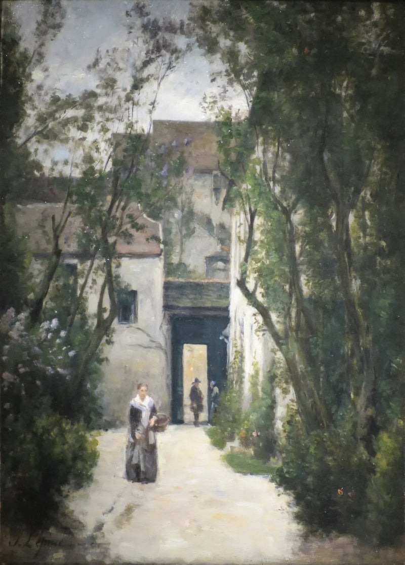 Montmartre. En gård i Fontenelle-gaten - Stanislas Lépiné