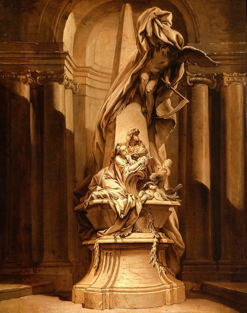 Minneplakett av Mignard - François Boucher