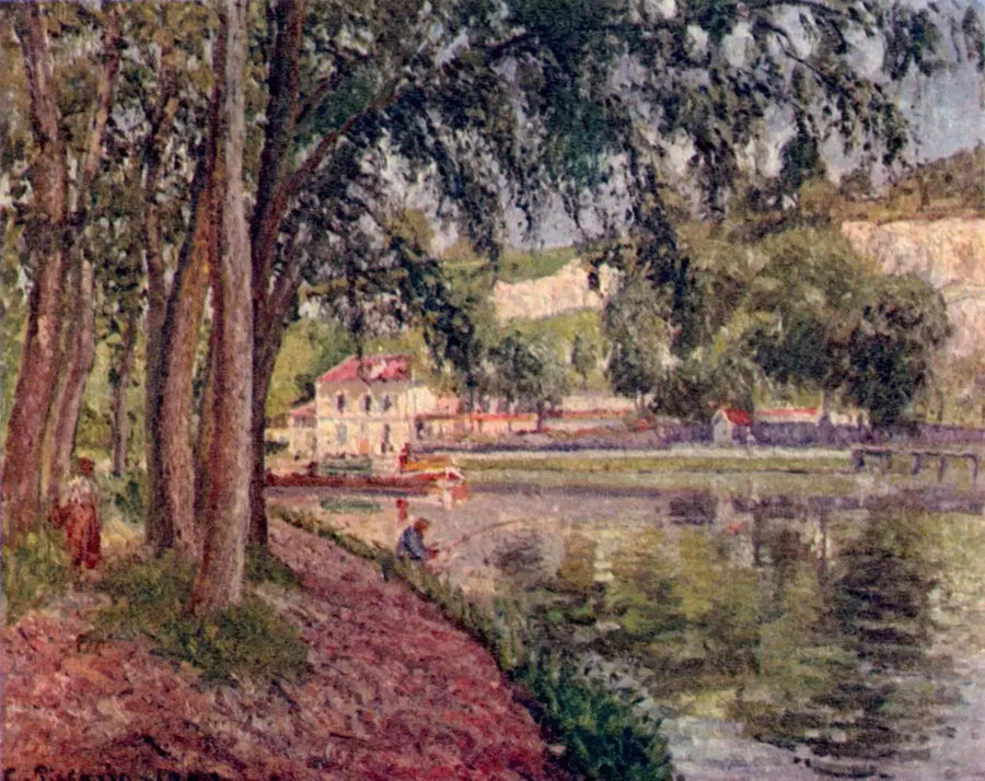 Moret, Loing-kanalen - Camille Pissarro