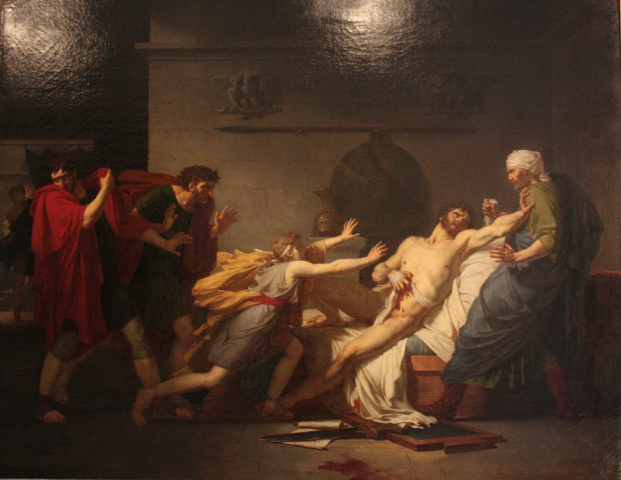 Mort de Caton d'Utique - Pierre-Narcisse Guérin