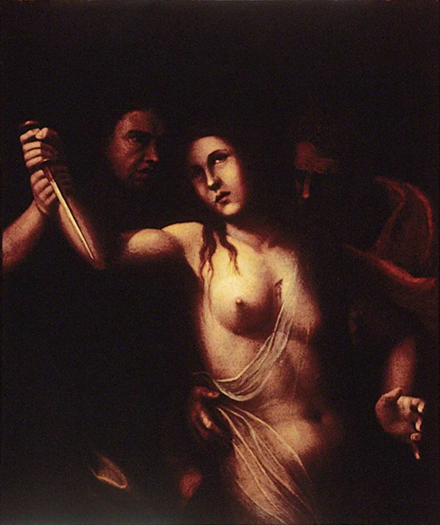 Døden til Lucrezia - Il Sodoma (Giovanni Antonio Bazzi)
