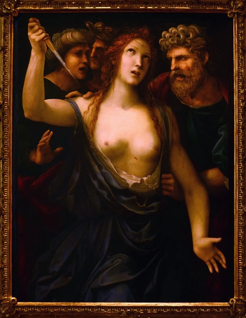 Døden til Lucrezia - Il Sodoma (Giovanni Antonio Bazzi)