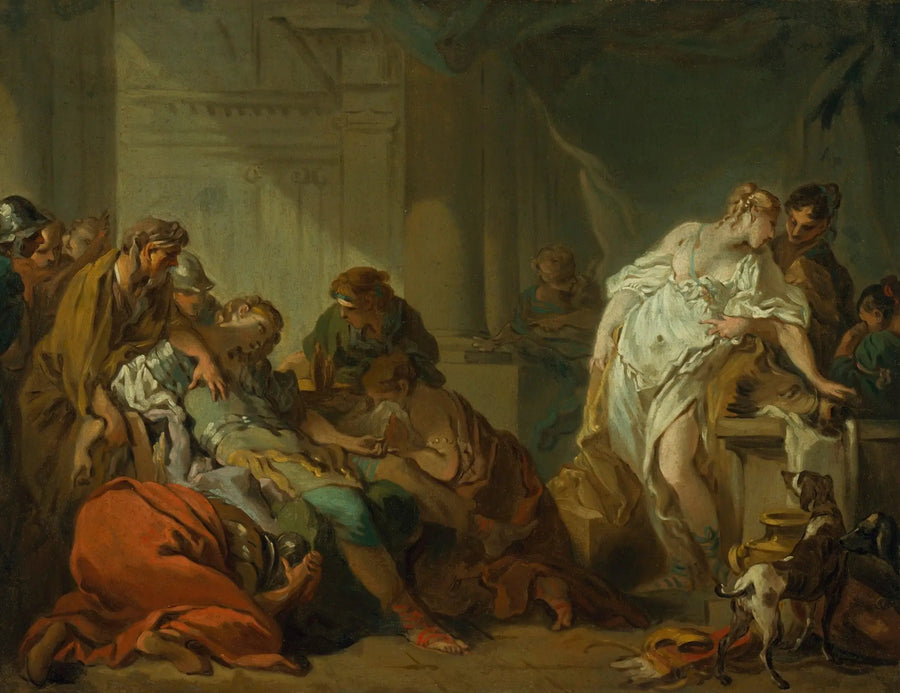 Døden til Méléagre - François Boucher
