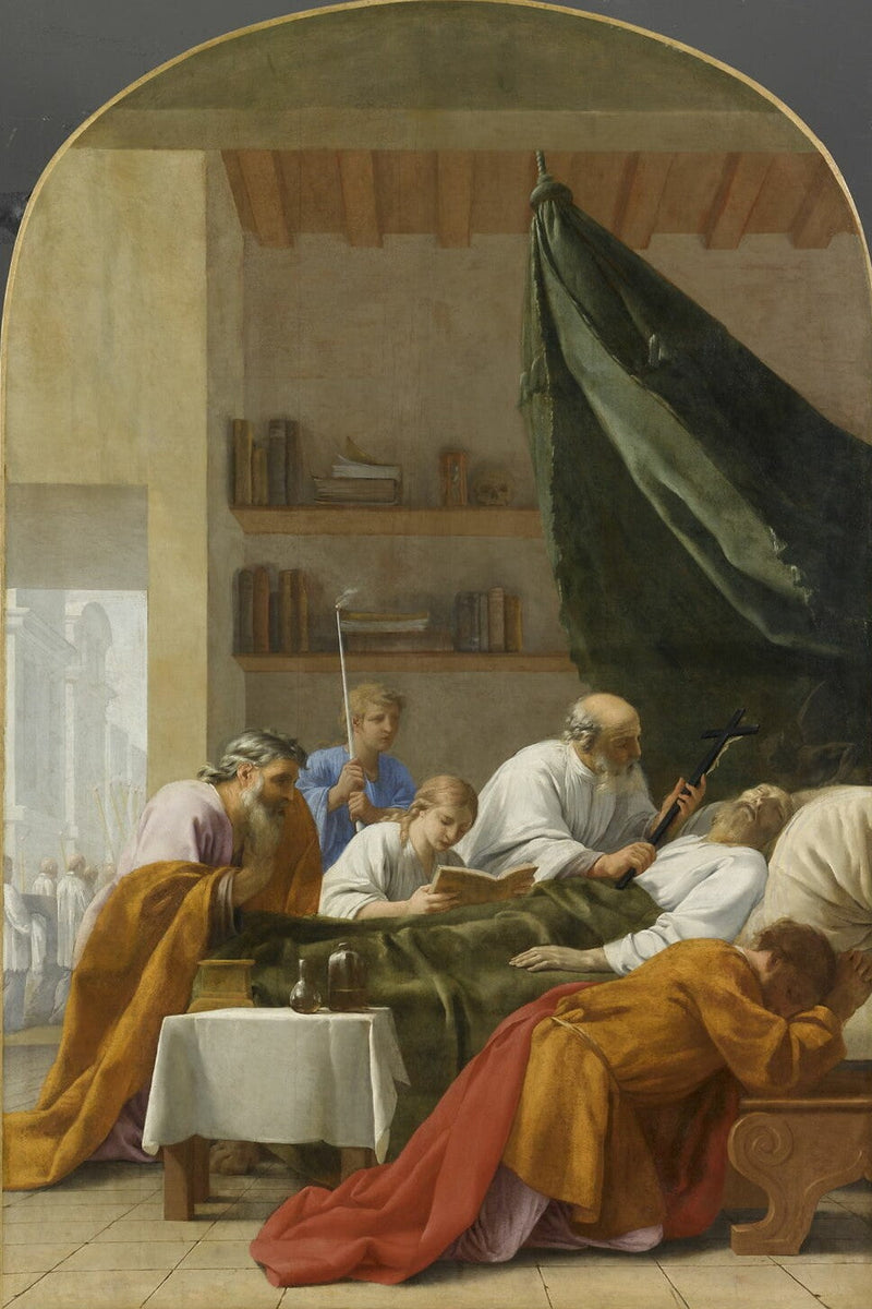 Raymond Diocres' død - Eustache Le Sueur