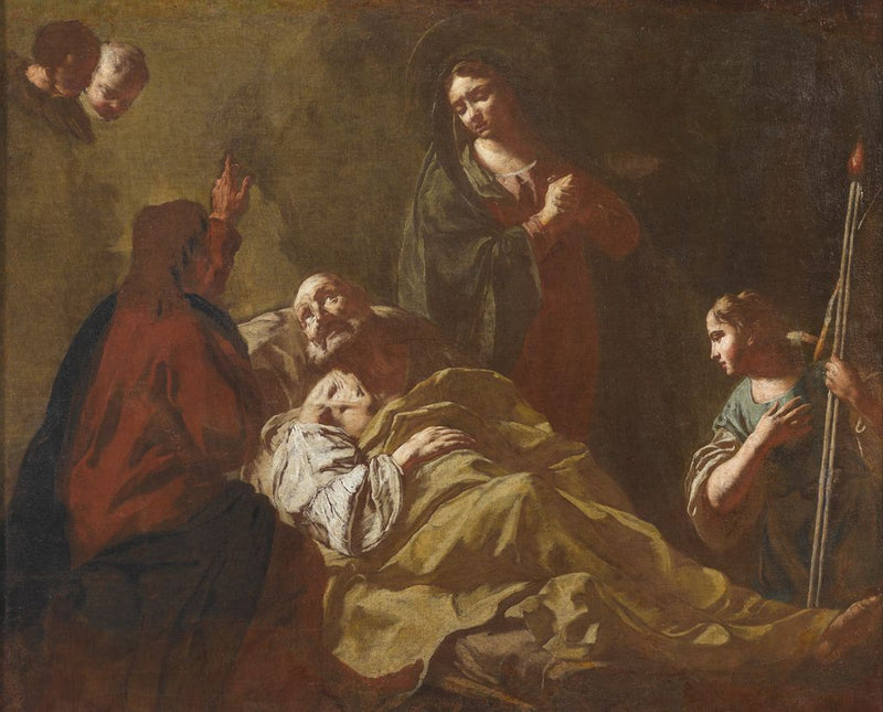 Døden til Saint Joseph - Giovanni Battista Piazzetta