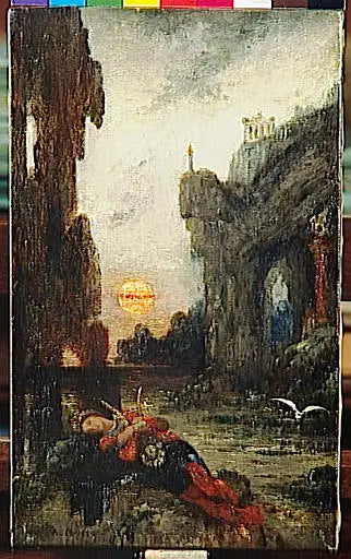 Sapfos død - Gustave Moreau
