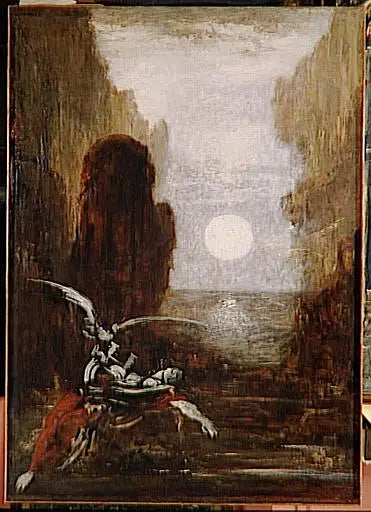 Sapfos død - Gustave Moreau