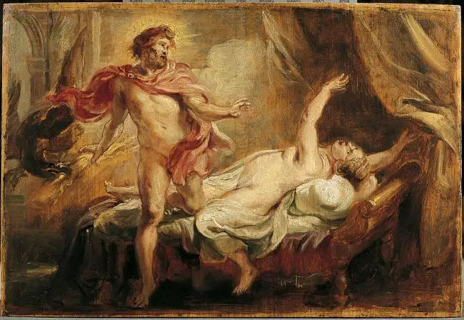 Semeles død - Peter Paul Rubens