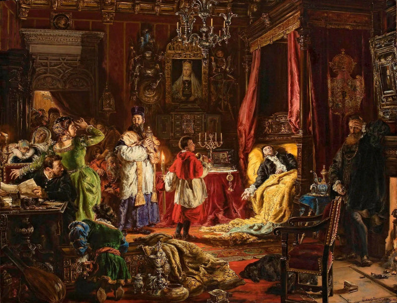 Døden til Sigismond Auguste i Knyszyn i 1572 - Jan Matejko

Source:
Mort de Sigismond Auguste à Knyszyn en 1572 - Jan Matejko
