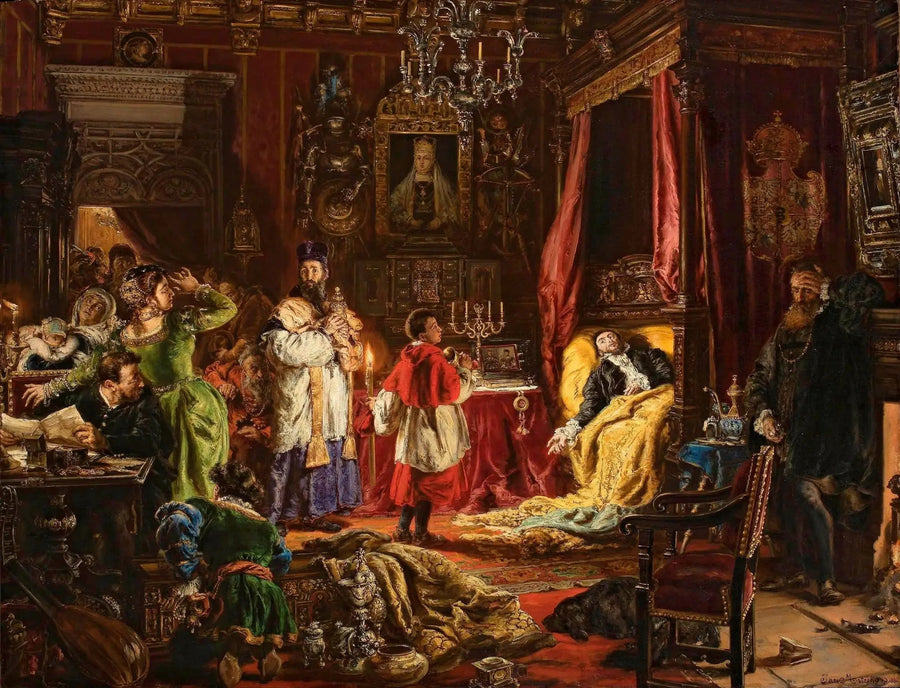 Døden til Sigismond Auguste i Knyszyn i 1572 - Jan Matejko

Source:
Mort de Sigismond Auguste à Knyszyn en 1572 - Jan Matejko