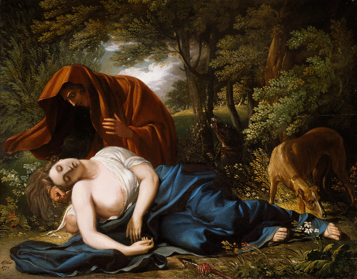 The Death of Procris - Benjamin West