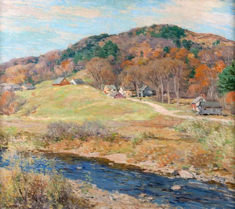 November-mosaikk - Willard Metcalf
